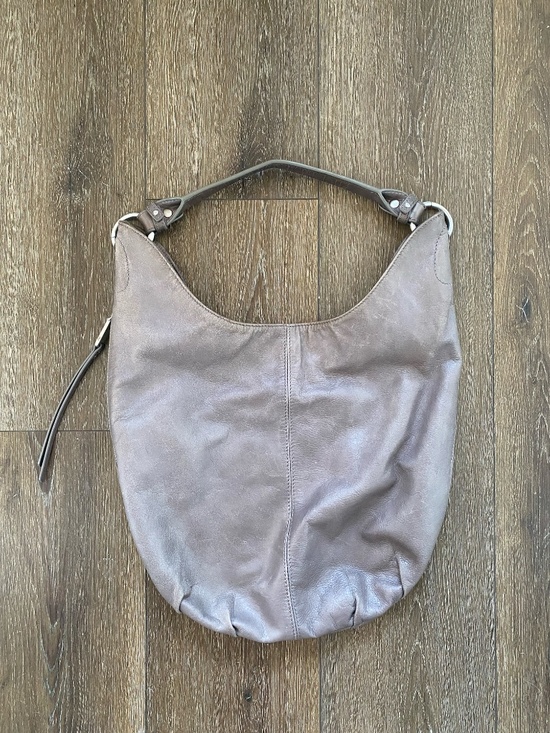HOBO Handbags - Vintage Y2K Gray Bag. Real Leather. Hobo brand